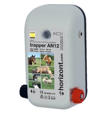 Trapper AN80 Dual Power Energiser - up to 8Km + Free 50cm Earth Stake
