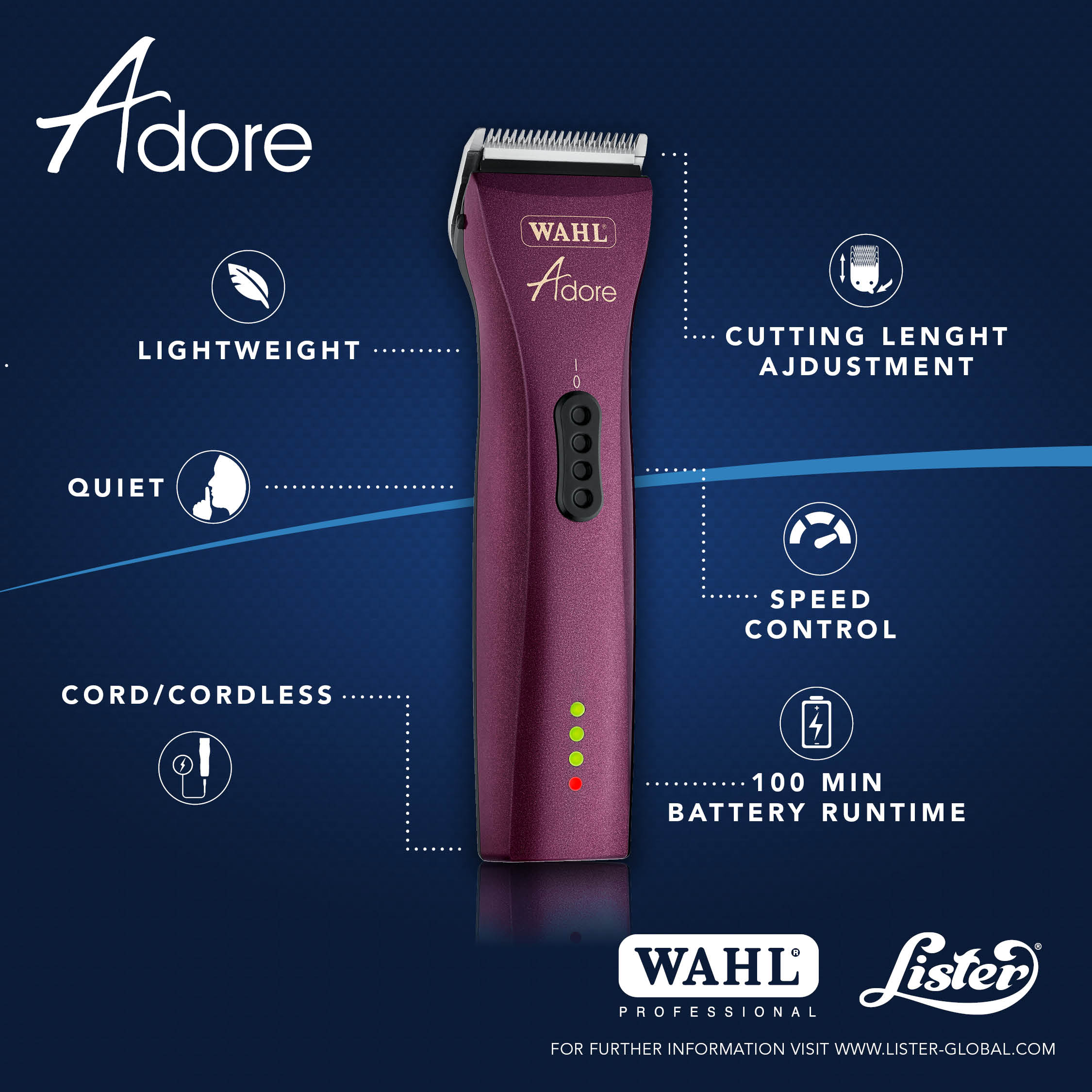 overskud nevø Anmelder New Wahl Adore horse trimmer is here! farmcareuk.com