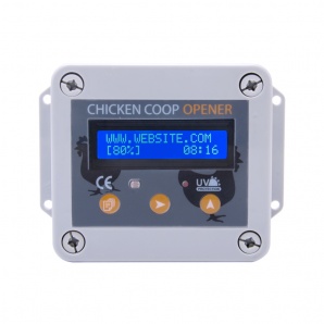 On Sale - F.C. Premium Automatic Door Opener for Chicken Coops - Opens and Shuts your coop  for you