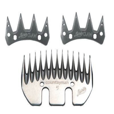 Lister Countryman Comb and Cutter Shear Set - great for tailing and dirty cattle