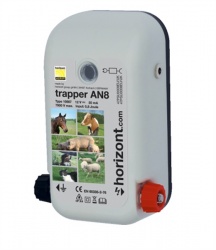 Trapper AN45 Dual Power Energiser - Most Popular 12V energiser - up to 4Km (with 50cm earth stake)