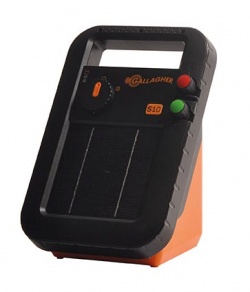 Gallagher S10 Solar Energiser - for fences up to 1km - 7 year guarantee